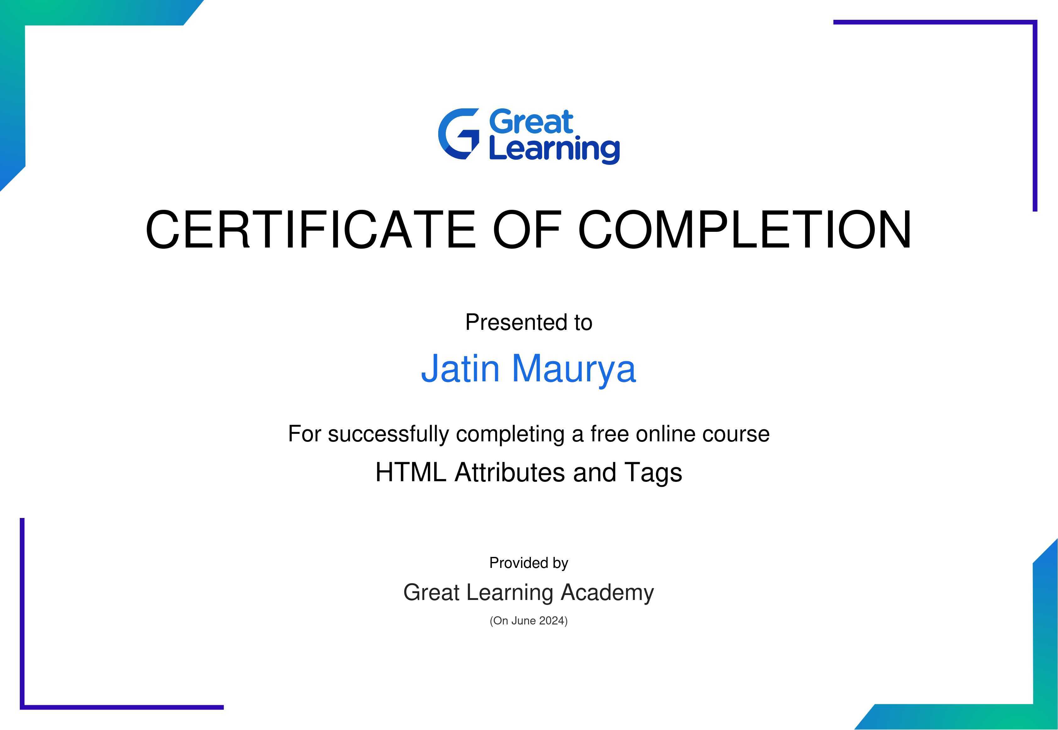 HTML Attributes and Tags